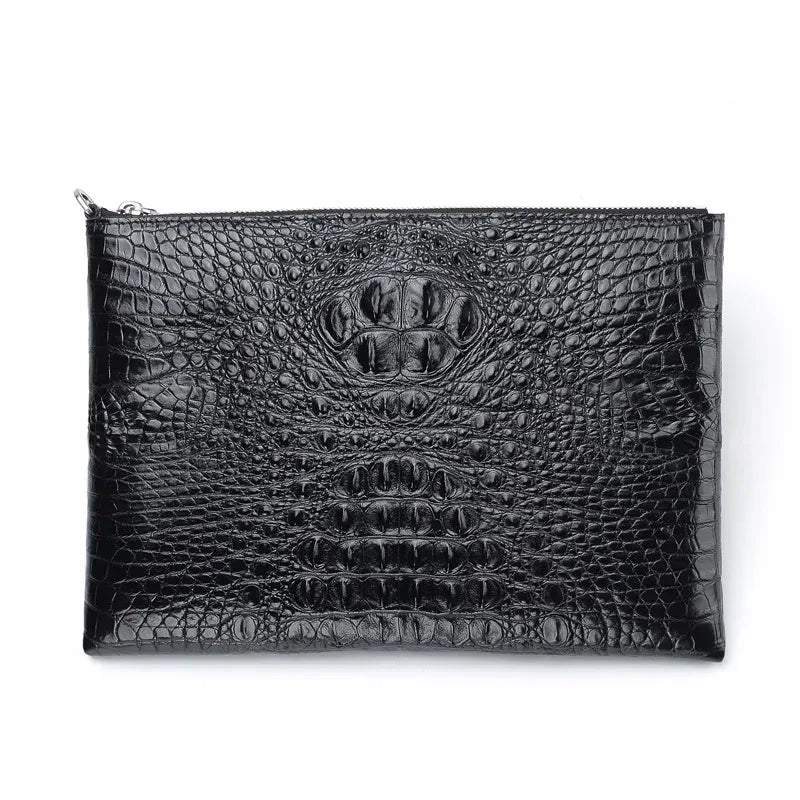 Men’s Crocodile Leather Clutch Bag 1