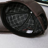 Men’s Genuine Leather Baseball Cap with Side Detail