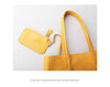 Women Leather Tote Bag Large Capacity Office Shoulder Purse