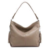 leather shoulder bag women with tassel