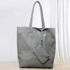 Women’s Large Leather Shoulder Tote Bag For Office