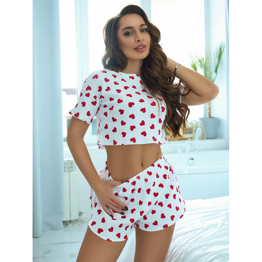Women’s Two-Piece Summer Outfit with Crop Top
