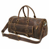 Leather Outdoor Luggage Duffle Gym Bag