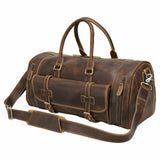 Leather Outdoor Luggage Duffle Gym Bag