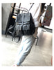 Women Leather Backpack with Laptop Compartment