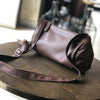 Genuine Leather Shoulder Crossbody Bag for Women Soft Wrinkled