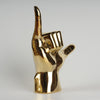 Brass Shaka Hand Decor House Warming Gift