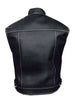 Genuine Leather Black Vest