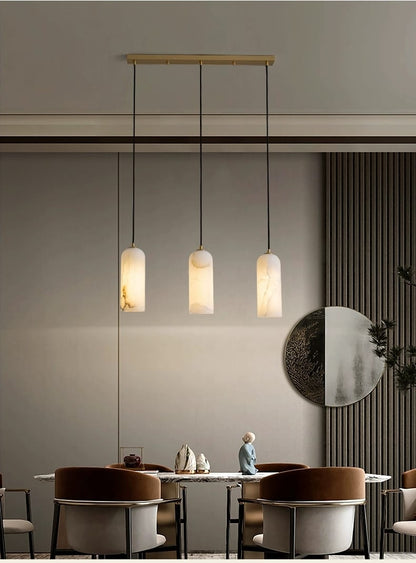 Spanish Natural Marble Pendant Ceiling Light