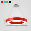 Modern Circular LED Pendant Light Ceiling Chandelier