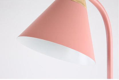 Nordic macaron cone shade standing floor lamp