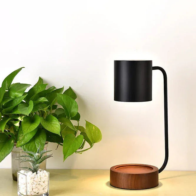 Simple dimmable candle warmer table lamp 1