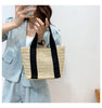 women small woven beach summer bag
