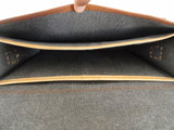 Vintage leather Laptop Messenger Bag