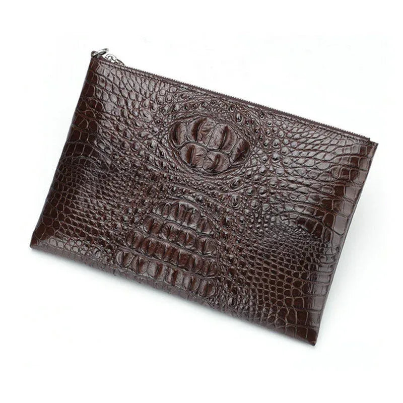 Men’s Crocodile Leather Clutch Bag 2