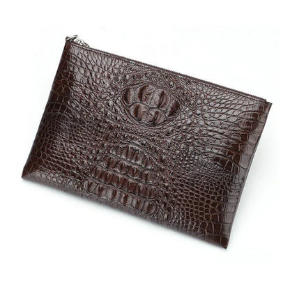 Men’s Crocodile Leather Clutch Bag 2