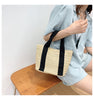 women small woven beach summer bag