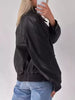 Oversize Leather Jacket Women