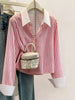 Long Sleeves Cropped Work Shirt