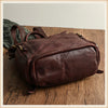 Genuine Leather Large Backpack Travel