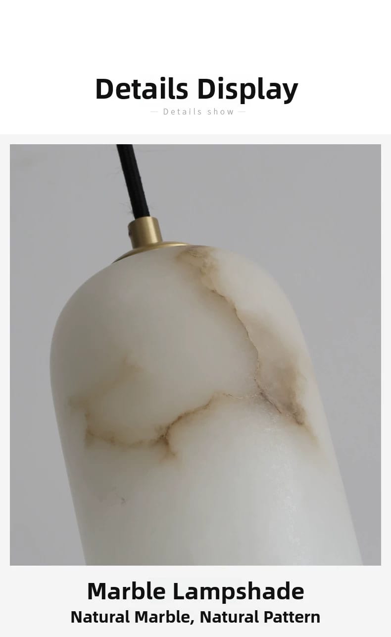 All-Copper Spanish Marble Wall Lamp