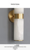 Marble Lamp Spanish Marble Solid Copper Wall Sconce
