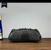 Men genuine crocodile leather backpack