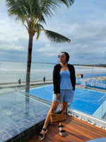 Handmade Rattan handbag With Coconut Button
