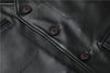 Men’s Genuine Leather Vest Waistcoat Slim Japanese Style