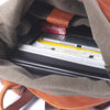 Genuine Leather Backpack Men Women Office Laptop Rucksack