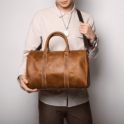 Vintage Men's Leather Business Bags