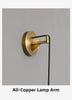 All-Copper Spanish Marble Wall Lamp