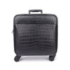 Premium Real Crocodile Leather Trolley Suitcase for Men