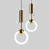Nordic Postmodern Ring Chandelier Ceiling Lamp for Modern Interiors
