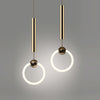 Nordic Postmodern Ring Chandelier Ceiling Lamp for Modern Interiors
