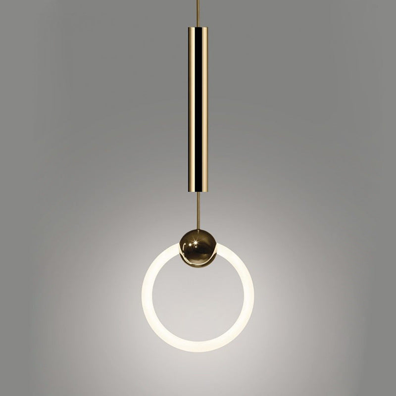 Nordic Postmodern Ring Chandelier Ceiling Lamp for Modern Interiors