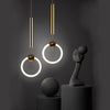 Nordic Postmodern Ring Chandelier Ceiling Lamp for Modern Interiors