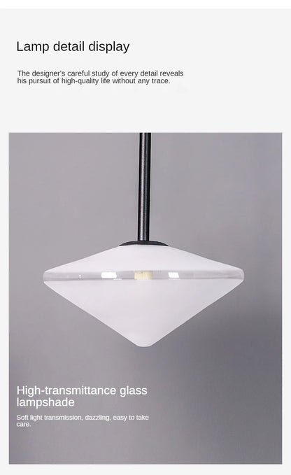 Nordic Adjustable Wall Lamp Minimalist With Frosted Glass Shade