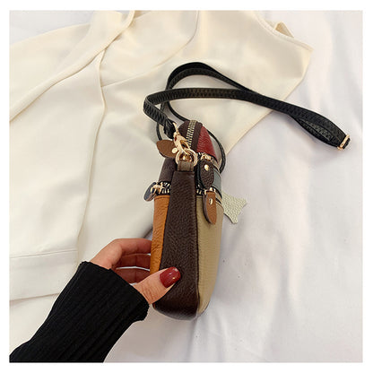 Leather Small Crossbody Bag for Women