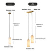 Spanish Natural Marble Pendant Ceiling Light