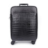 Premium Real Crocodile Leather Trolley Suitcase for Men