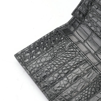 Genuine Crocodile Leather Clutch Wallet for Men