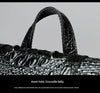 Men genuine crocodile leather backpack