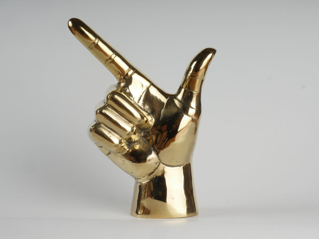 Brass Texas Style Hand Style Decor