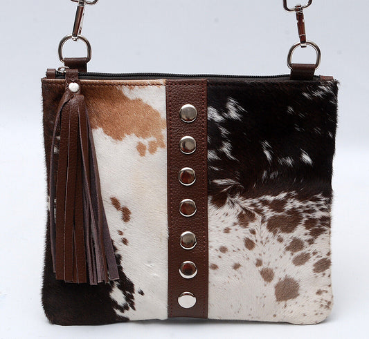 Real Cowhide Crossbody Purse