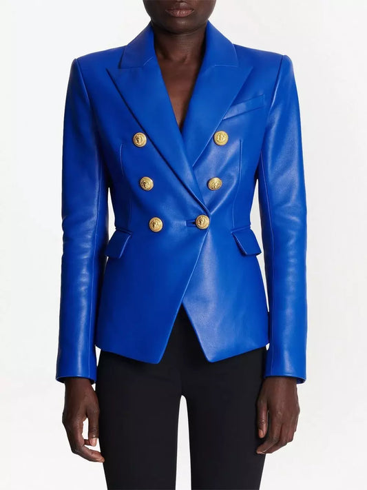 Original Leather Stylish Women's Blazer