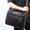 Genuine Leather Business  Office Bag for Men