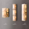 Modern Marble and Copper Wall Lamp Indoor Wall Sconce