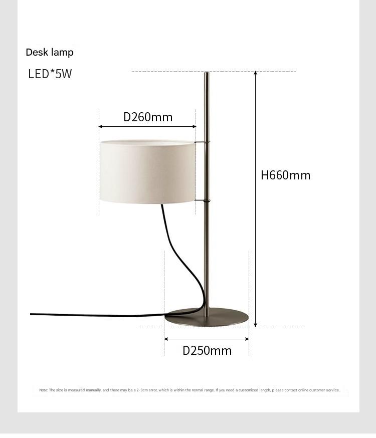 Spanish Designer Adjustable Floor Lamp with Fabric Shade