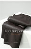 Women’s Brown Stretch Leather Pants High Waisted